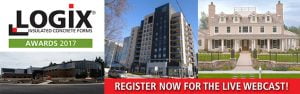 Attend the Live Webcast of the 2017 Logix Awards to See the Amazing Potential of ICF Construction!