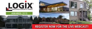 See The Latest & Greatest In ICF Construction At The Live Webcast Of The 2019 Logix Awards!