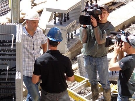 Bryan Baeumler Filming On Site