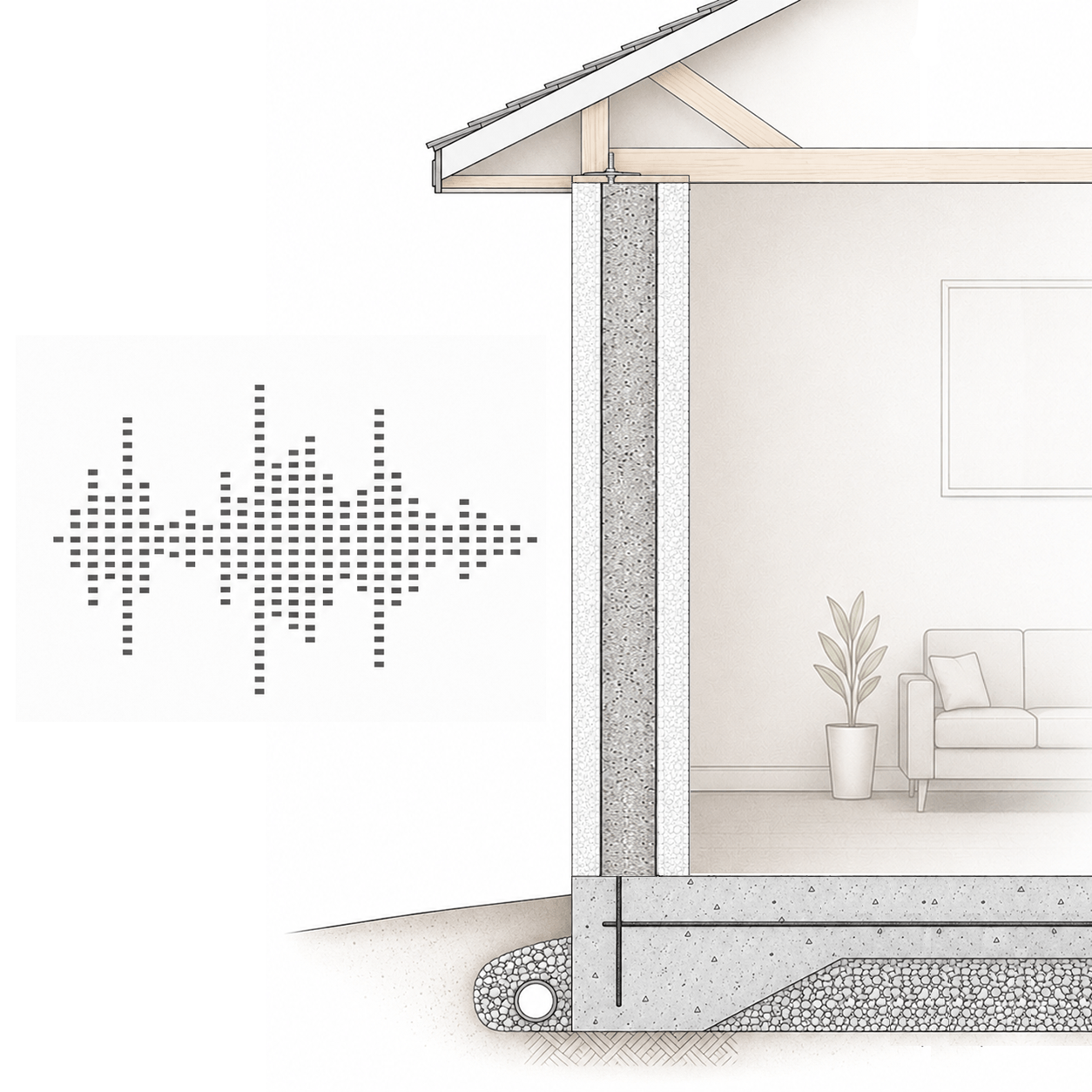 Comfort-focused Element ICF living space advantage