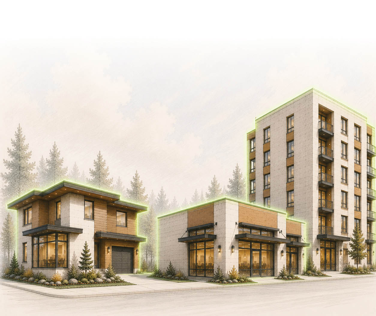 High-performance homes and buildings built with Element ICF
